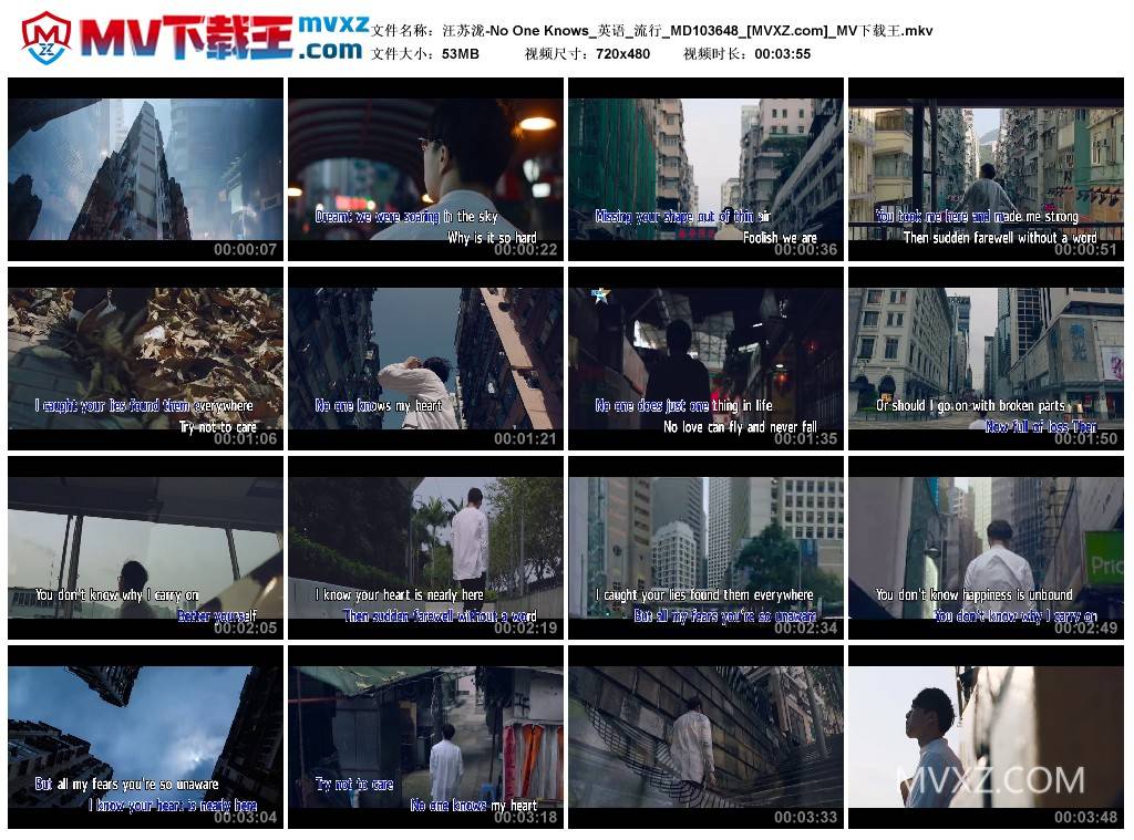 汪苏泷-No One Knows_英语_流行_MD103648